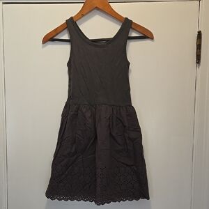 GAP Kids Casual Dress in Dark Gray